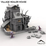 Tabletop Terrain Building Village Healer House