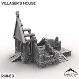 Tabletop Terrain Building Villager's House - Kingdom of Saxonia