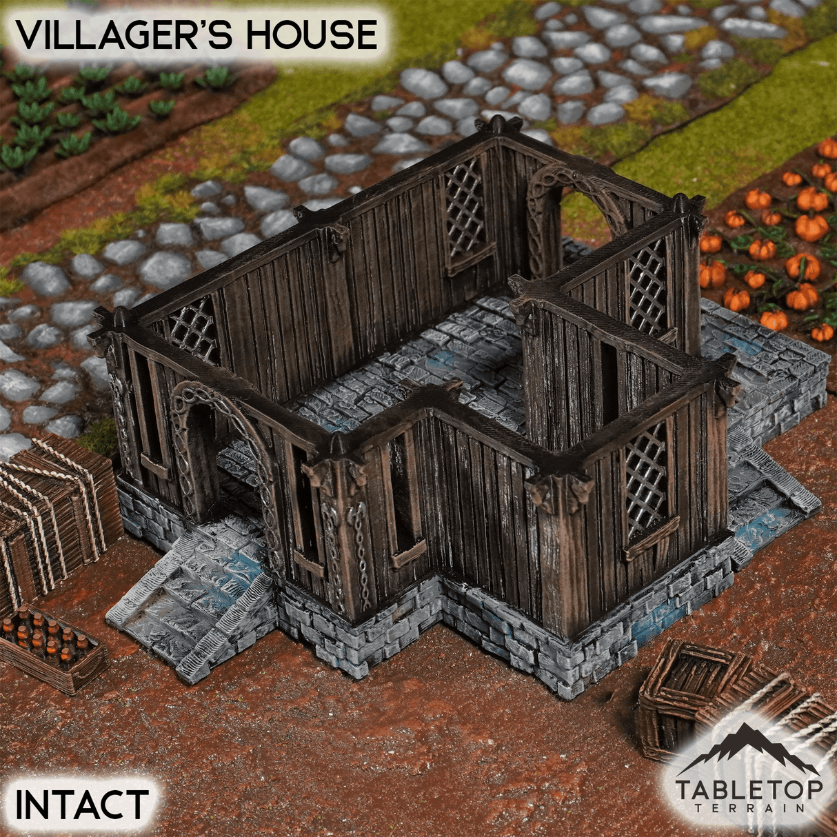 Tabletop Terrain Building Villager's House - Kingdom of Saxonia
