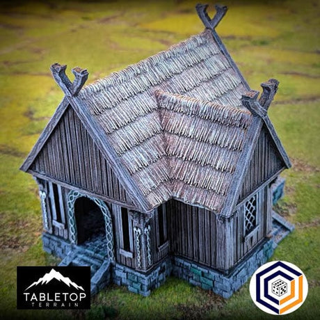 Tabletop Terrain Building Villager's House - Kingdom of Saxonia