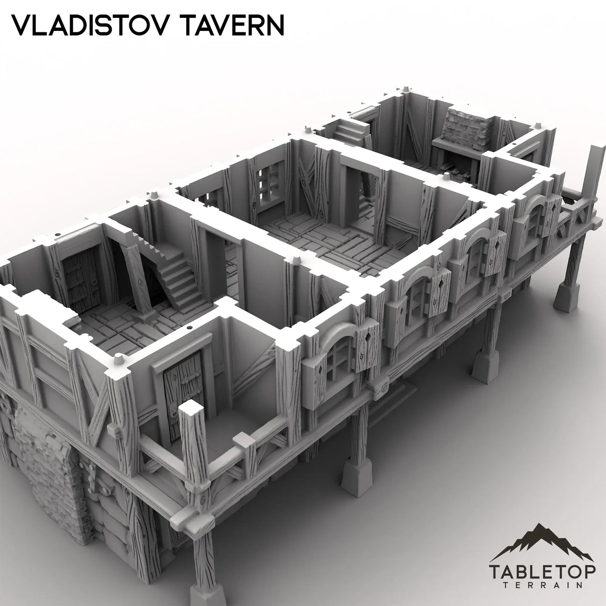 Tabletop Terrain Building Vladistov Tavern