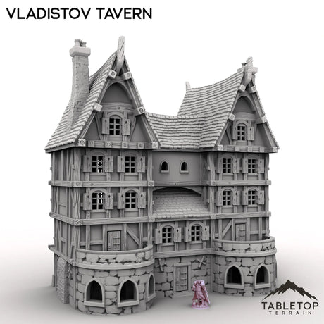Tabletop Terrain Building Vladistov Tavern