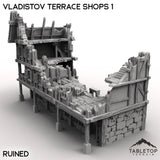 Tabletop Terrain Building Vladistov Terrace Shops 1