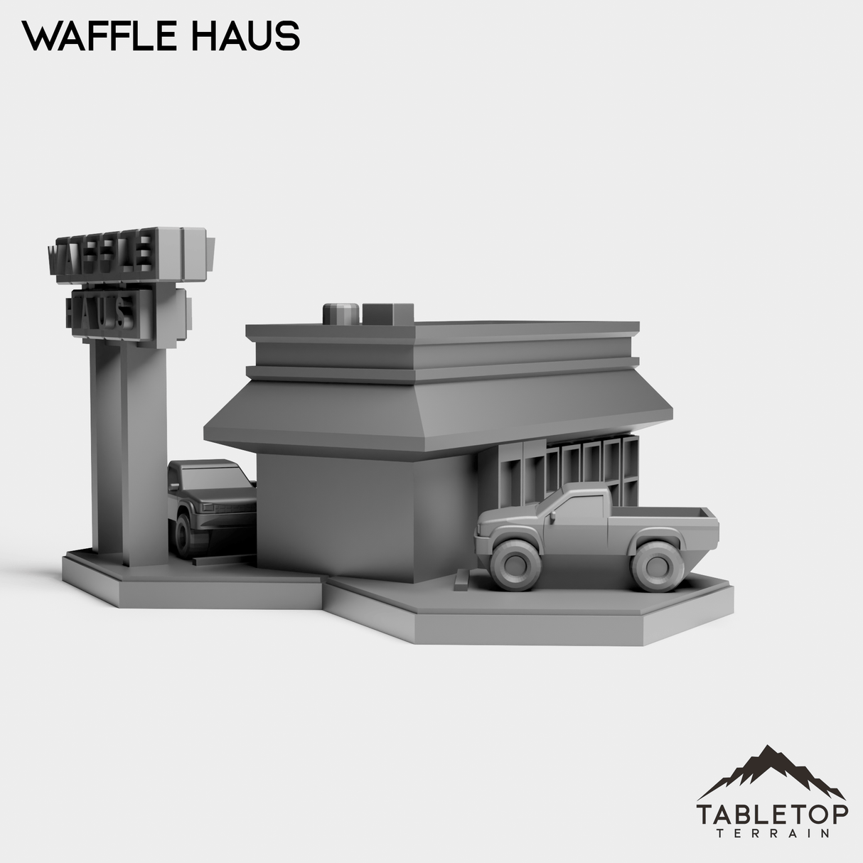 Tabletop Terrain Building Waffle Haus