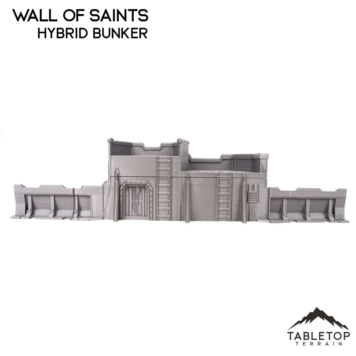 Tabletop Terrain Building Wall of Saints Hybrid Bunker