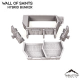 Tabletop Terrain Building Wall of Saints Hybrid Bunker