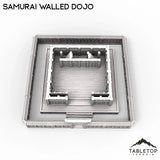 Tabletop Terrain Building Walled Samurai Dojo