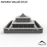 Tabletop Terrain Building Walled Samurai Dojo