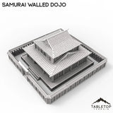 Tabletop Terrain Building Walled Samurai Dojo