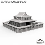 Tabletop Terrain Building Walled Samurai Dojo
