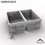 Tabletop Terrain Building Warehouse B - MCP Building