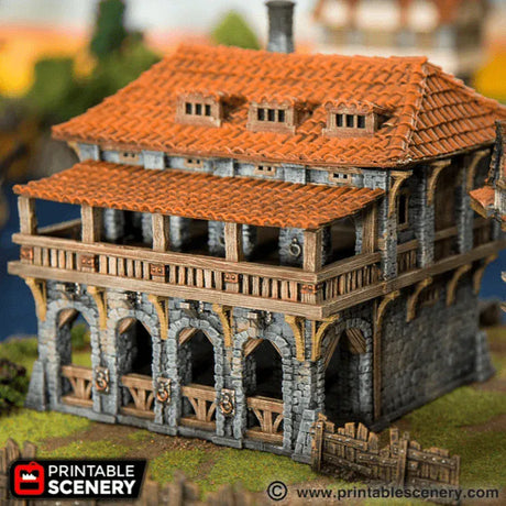 Tabletop Terrain Building Warehouse - Fantasy Building