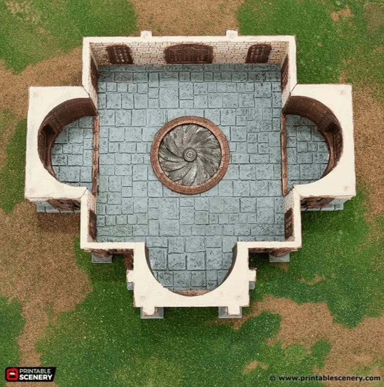 Tabletop Terrain Building Warlocks Residence  - Rise of the Halflings - Fantasy Building