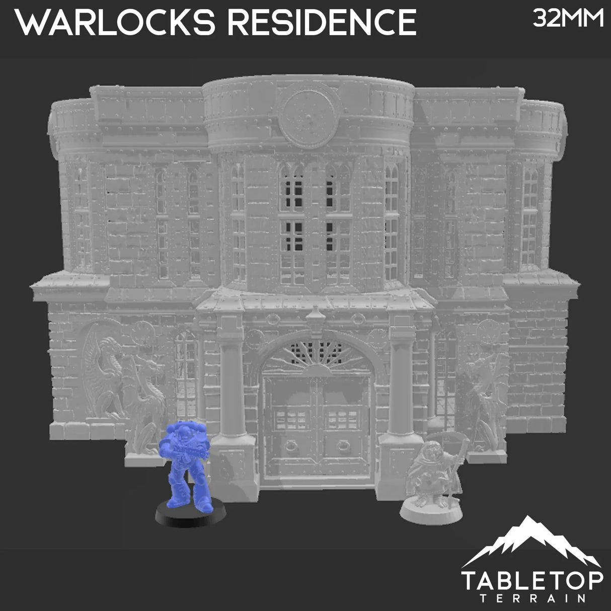 Tabletop Terrain Building Warlocks Residence  - Rise of the Halflings - Fantasy Building