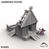 Tabletop Terrain Building Warrior's Home - Kingdom of Saxonia