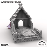 Tabletop Terrain Building Warrior's Home - Kingdom of Saxonia