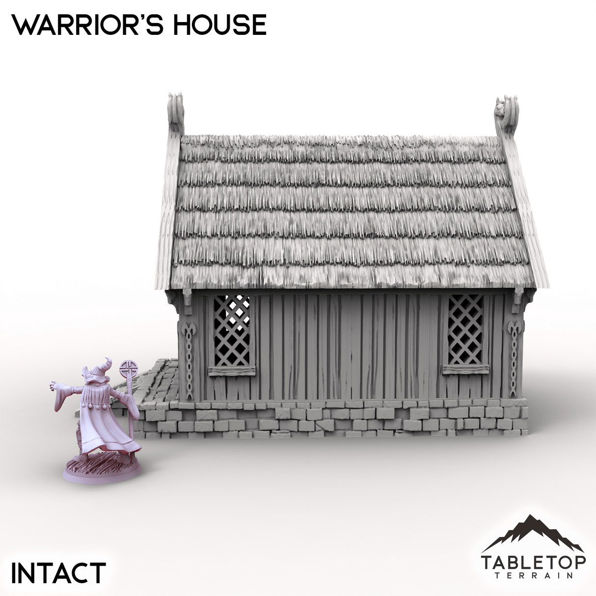 Tabletop Terrain Building Warrior's Home - Kingdom of Saxonia
