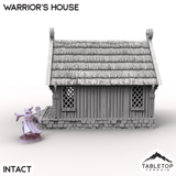 Tabletop Terrain Building Warrior's Home - Kingdom of Saxonia