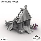 Tabletop Terrain Building Warrior's Home - Kingdom of Saxonia