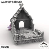Tabletop Terrain Building Warrior's Home - Kingdom of Saxonia