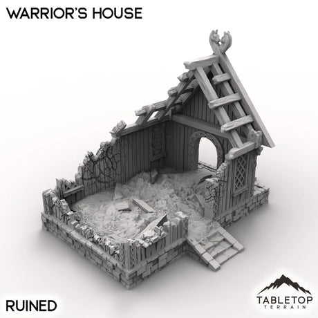 Tabletop Terrain Building Warrior's Home - Kingdom of Saxonia