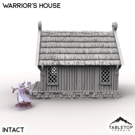 Tabletop Terrain Building Warrior's Home - Kingdom of Saxonia