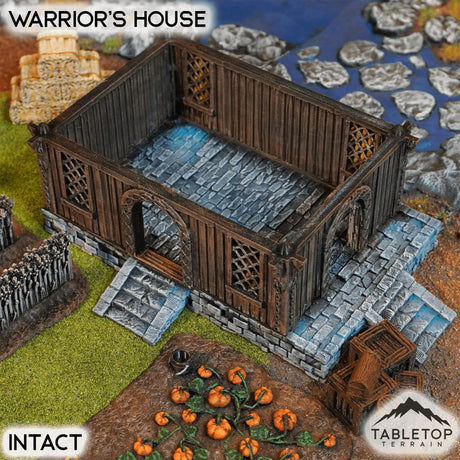 Tabletop Terrain Building Warrior's Home - Kingdom of Saxonia