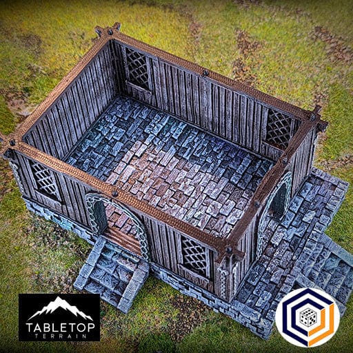 Tabletop Terrain Building Warrior's Home - Kingdom of Saxonia