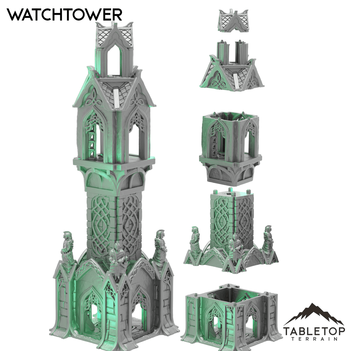 Tabletop Terrain Building Watchtower - Kingdom of Noldareth