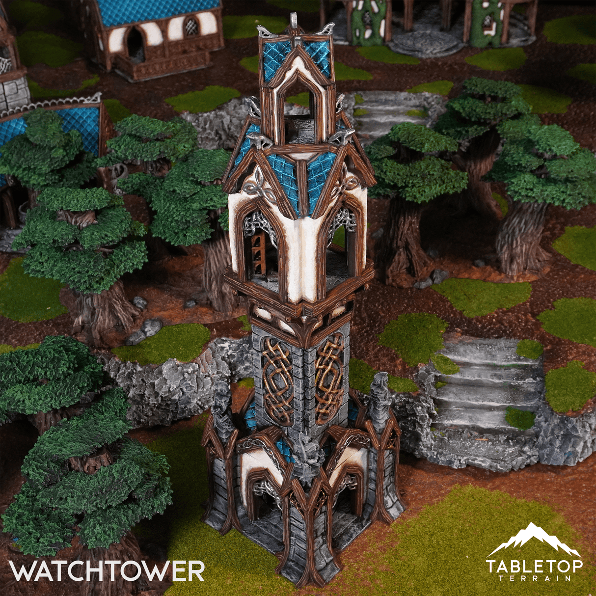 Tabletop Terrain Building Watchtower - Kingdom of Noldareth