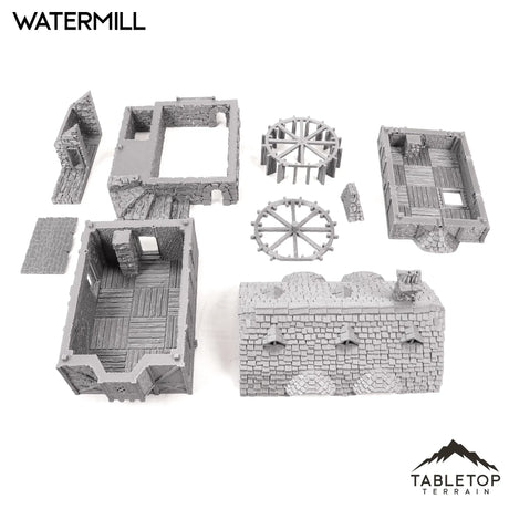 Tabletop Terrain Building Watermill - Fantasy Building