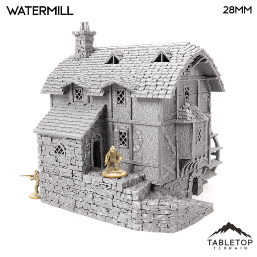 Tabletop Terrain Building Watermill - Fantasy Building