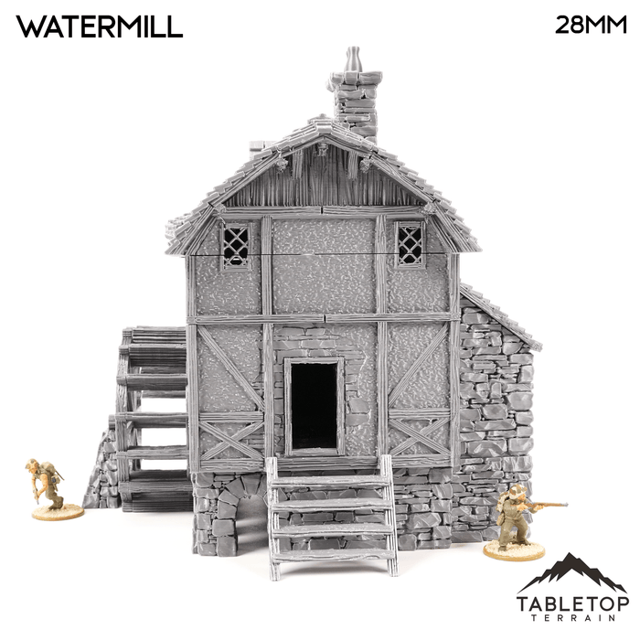 Tabletop Terrain Building Watermill - Fantasy Building