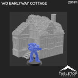 Tabletop Terrain Building Wattle and Daub Barlyway Cottage - Country & King - Fantasy Historical Building