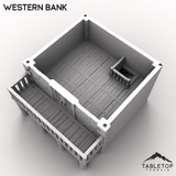 Tabletop Terrain Building Western Bank