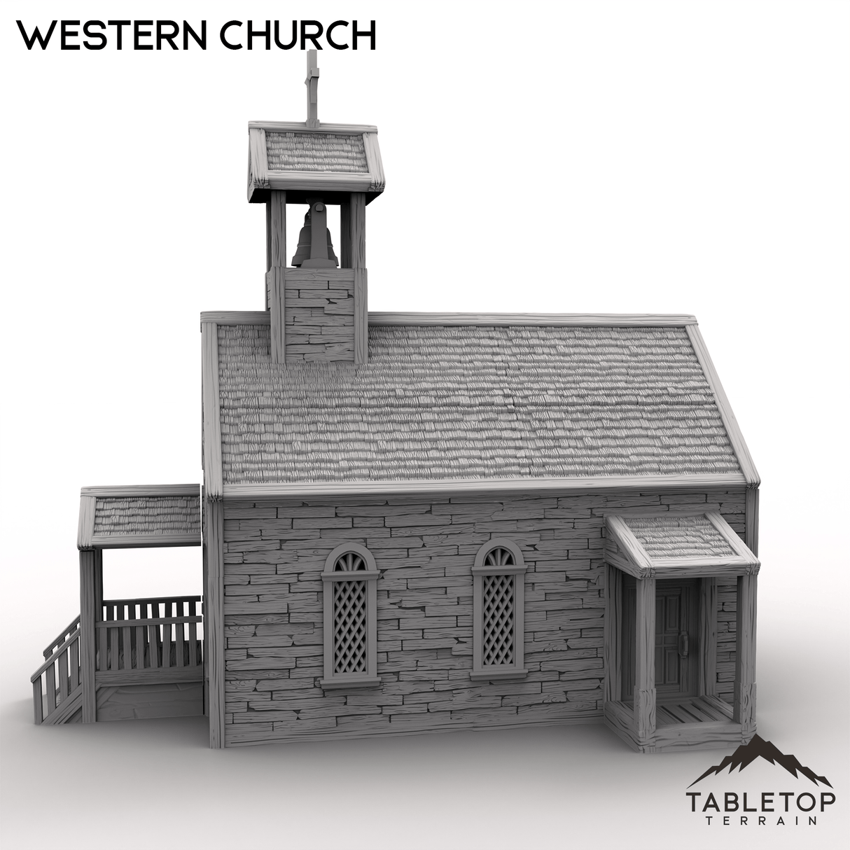 Tabletop Terrain Building Western Church