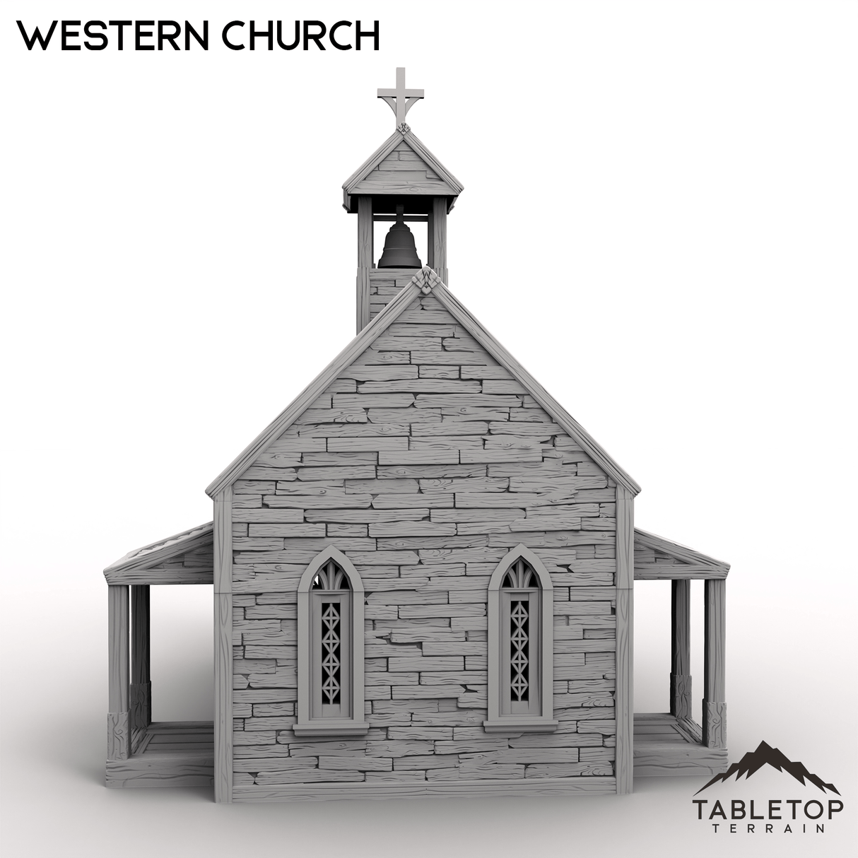 Tabletop Terrain Building Western Church