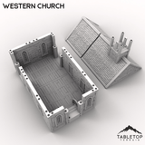 Tabletop Terrain Building Western Church