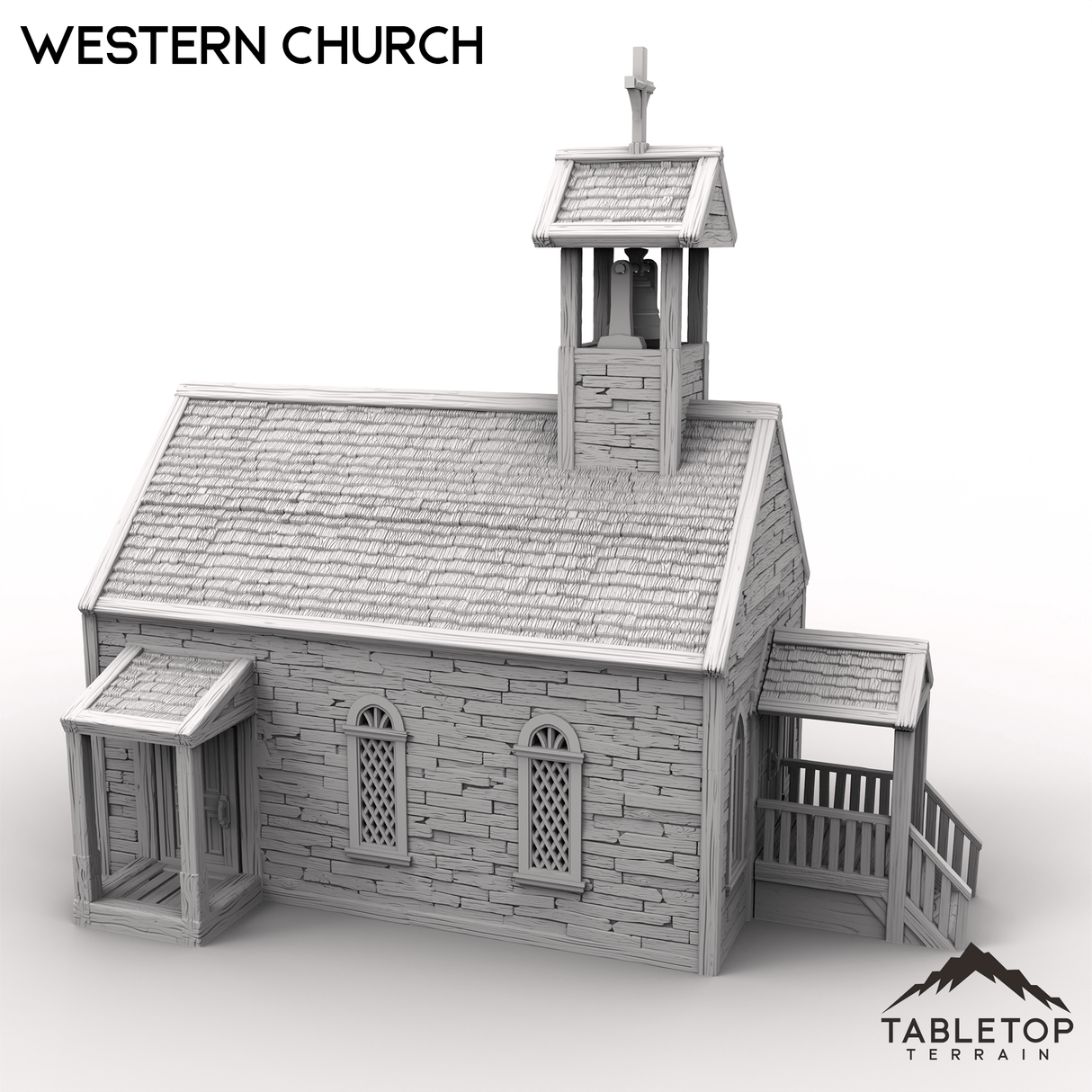 Tabletop Terrain Building Western Church