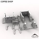 Tabletop Terrain Building Western Coffee Shop