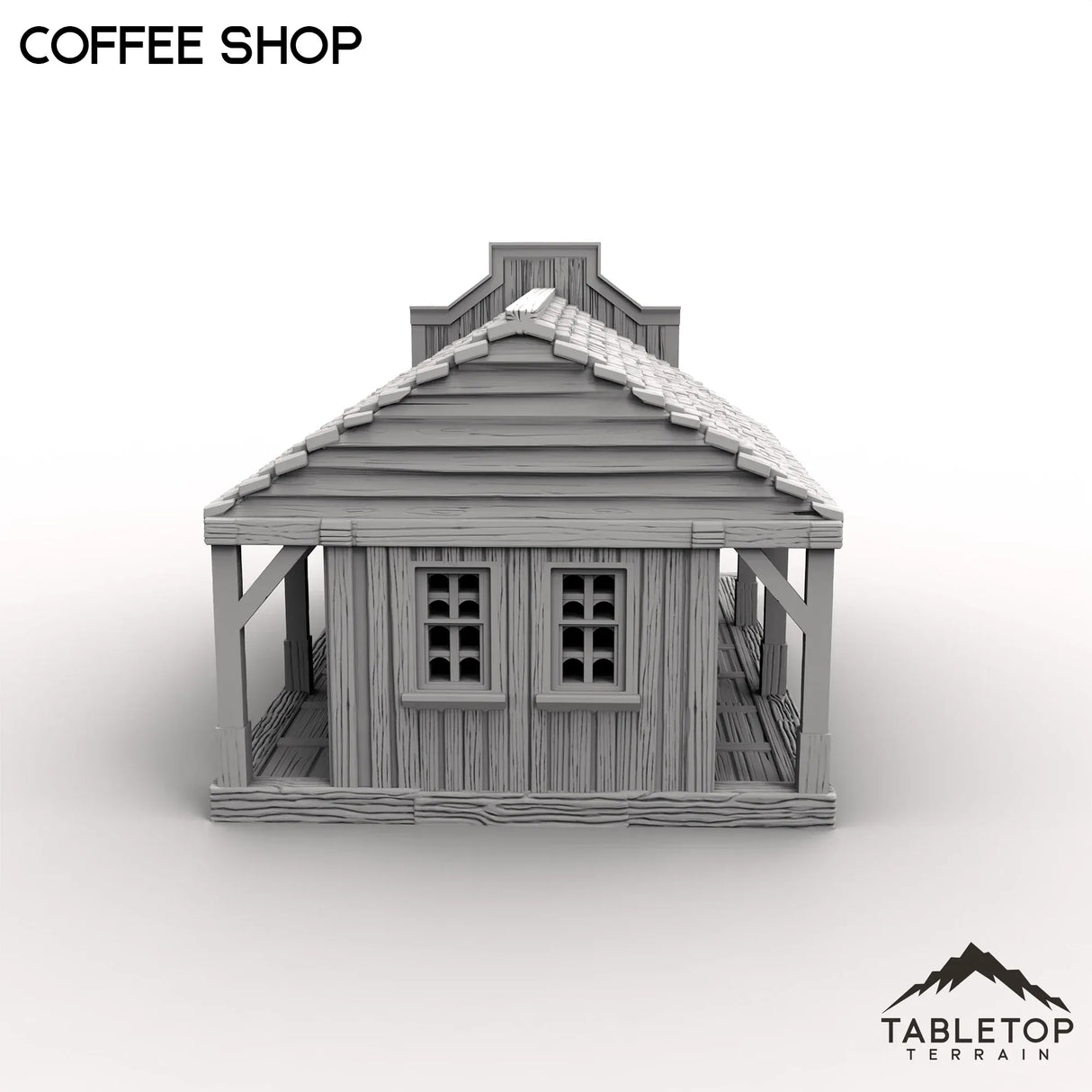 Tabletop Terrain Building Western Coffee Shop