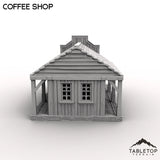 Tabletop Terrain Building Western Coffee Shop