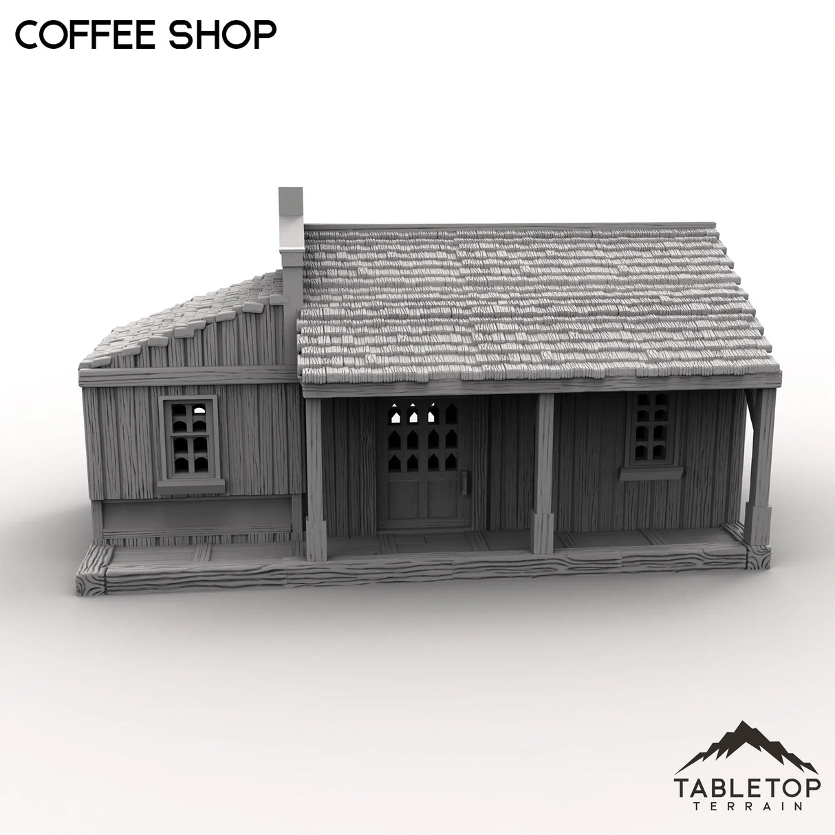 Tabletop Terrain Building Western Coffee Shop
