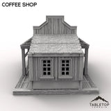 Tabletop Terrain Building Western Coffee Shop