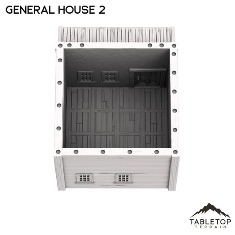 Tabletop Terrain Building Western General House 2 - Old Wild Western Rush