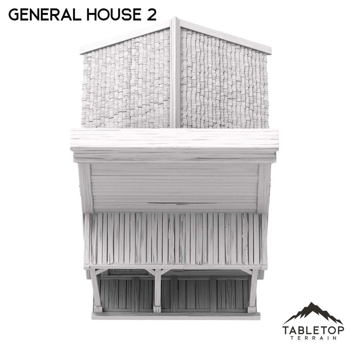 Tabletop Terrain Building Western General House 2 - Old Wild Western Rush