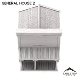Tabletop Terrain Building Western General House 2 - Old Wild Western Rush