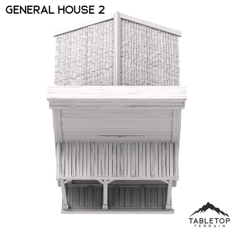 Tabletop Terrain Building Western General House 2 - Old Wild Western Rush