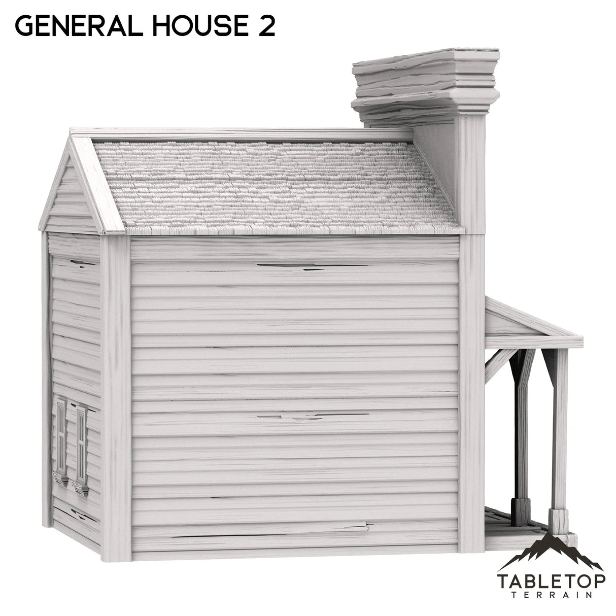 Tabletop Terrain Building Western General House 2 - Old Wild Western Rush