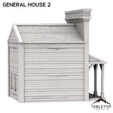 Tabletop Terrain Building Western General House 2 - Old Wild Western Rush